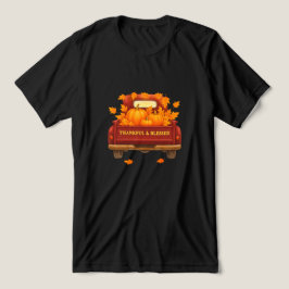 T-Shirt-Höst löv & Pumpkins Unisex T Shirt