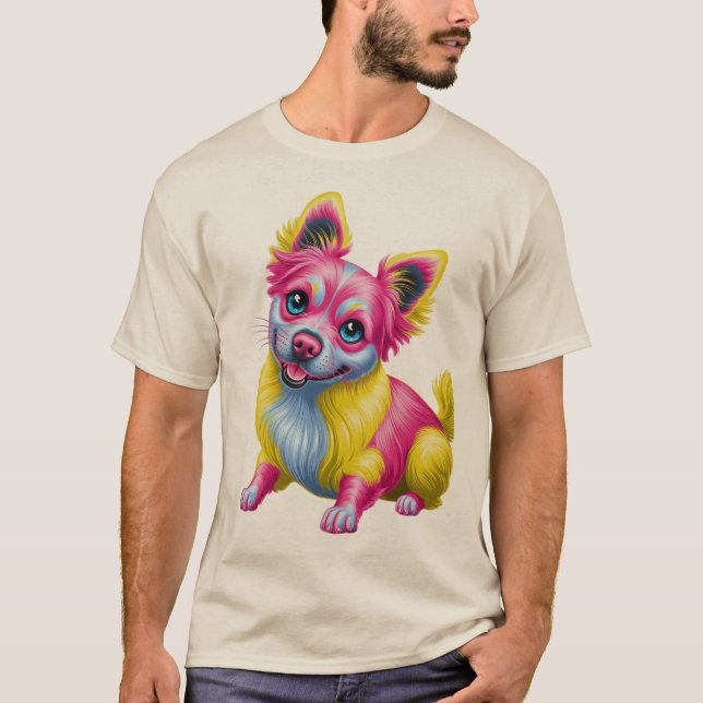 T-shirt-hund T Shirt (Framsida)