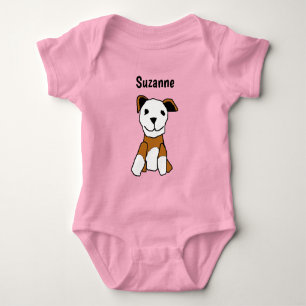 T-Shirt - Hund Tecknad med Namn