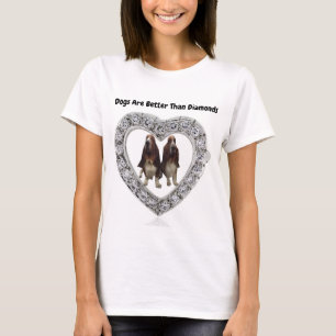 T-Shirt Hundar är bättre än diamanter