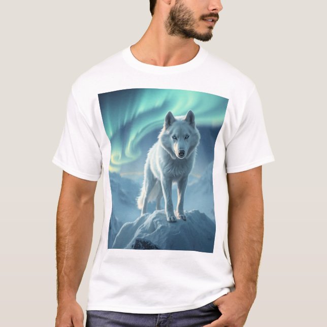 T-Shirt husky blue ögon (Framsida)