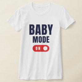 T-shirt i baby-läge