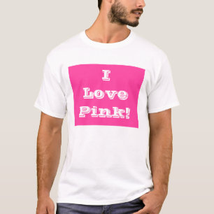 T-Shirt I Kärlek Rosa