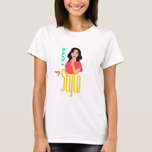 T-Shirt i Trending Stil