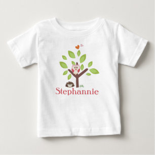 T Shirt Infant Clothing Kärlek och Nature Girl Woo