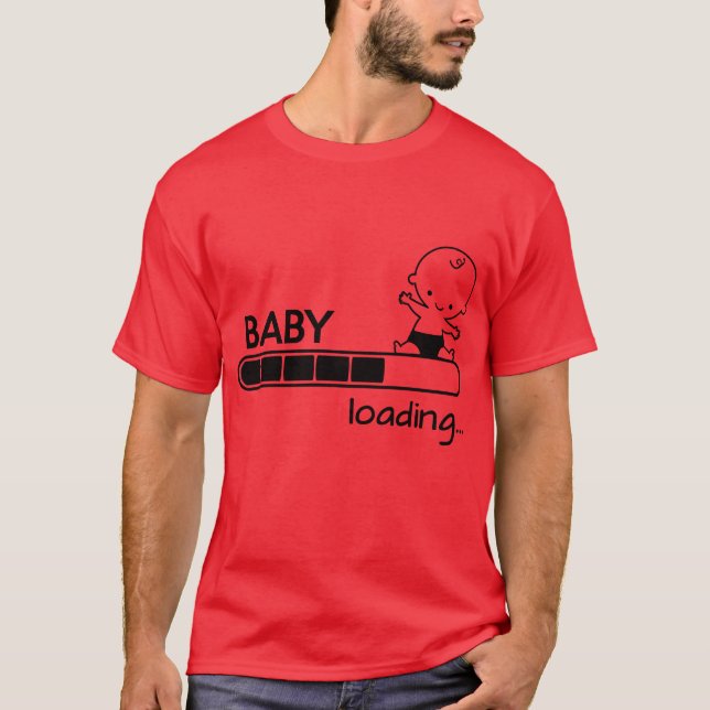 t shirt infant pregnancy child mother loading baby (Framsida)