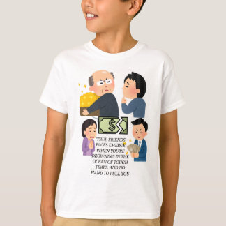 T-shirt, inga pengar ingen relation,inga vänner,in t shirt