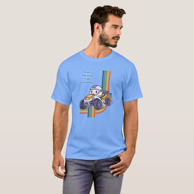 T-shirt inspirerad av Passion för Tävla och modell (Hel framsida)