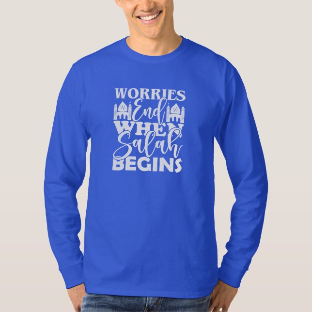 T-Shirt-Inspirerande Ramadan-citat T-Shirt  (Framsida)