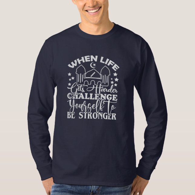 T-Shirt-Inspirerande Ramadan-citat T-Shirt (Framsida)