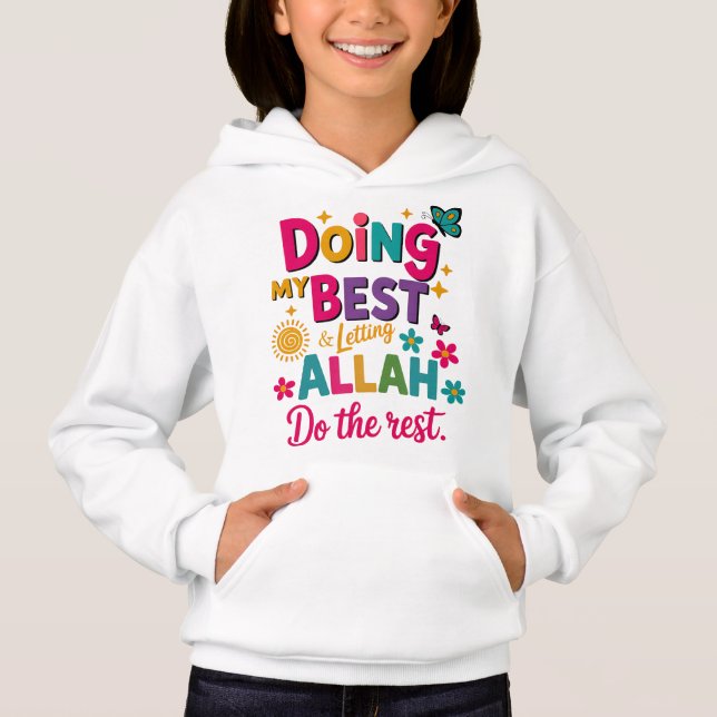 T-Shirt-Islamiska barnkläder. T Shirt (Framsida)