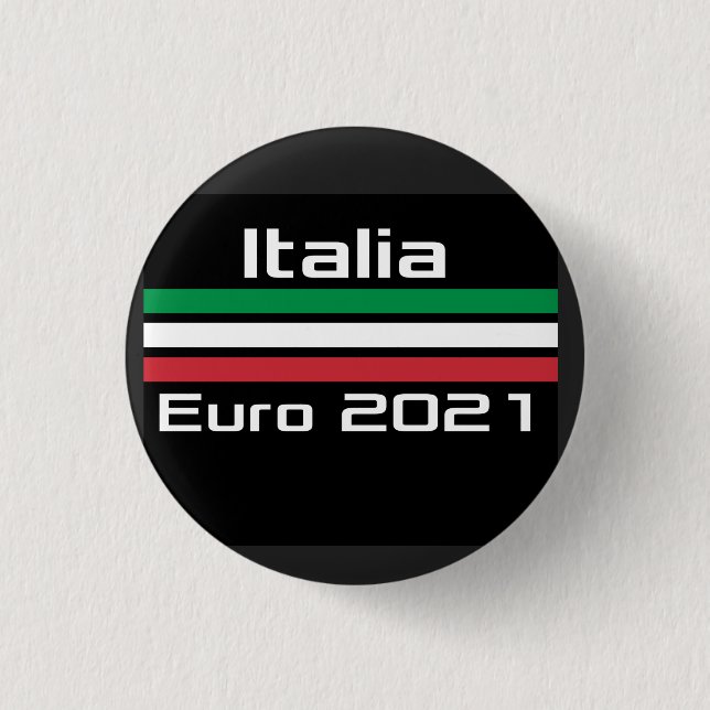 T-shirt Italia euro 2021 Knapp (Framsida)