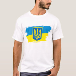 T-Shirt jackande av arm Ukraina