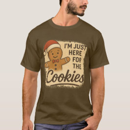 T-Shirt Jag är bara här för kakan