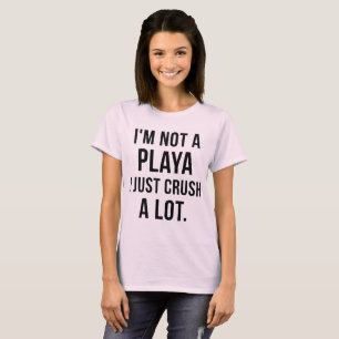 T-Shirt Jag är ingen spelare