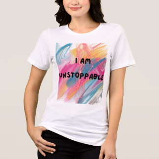 T-Shirt "JAG ÄR OSTOPPABLE"