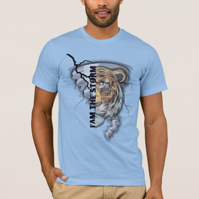 T-shirt, jag är stormen t shirt (Framsida)