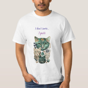 T-shirt Je ne ronfle pas je ronne!