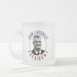 T-shirt Jean Lassalle Président 2022 Frostad Glasmugg