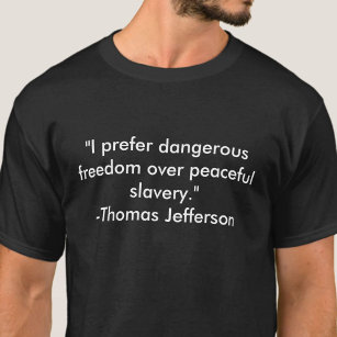 T-shirt Jefferson citeringsfrihet