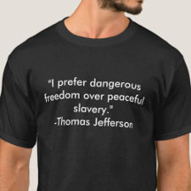 T-shirt Jefferson citeringsfrihet