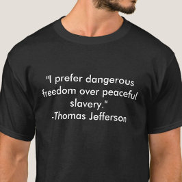T-shirt Jefferson citeringsfrihet
