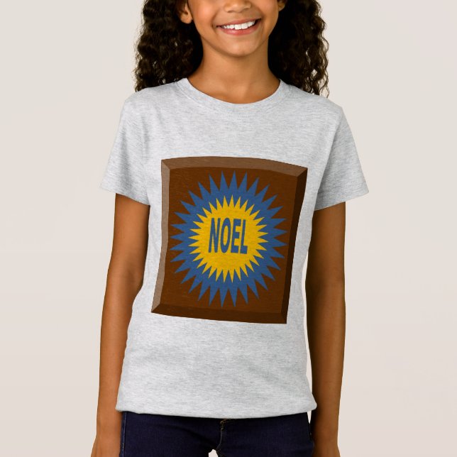T-shirt jersey fin bruyère  NOEL (Framsida)