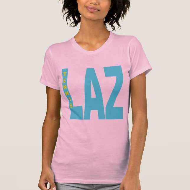 T-shirt jersey fin  rose   LAZIO  TENNIS (Framsida)