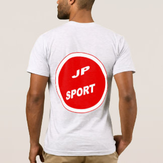 T-shirt jersey gris cendré dos homme JAPAN SPORT