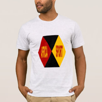 T-shirt jersey  gris cendré homme AFRICA  SPORT