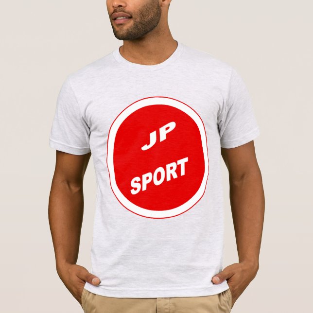 T-shirt jersey gris cendré homme  JAPAN  SPORT  (Framsida)