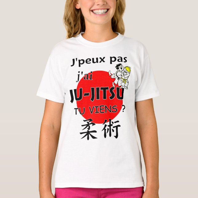 T-shirt JU-JITSU (Framsida)