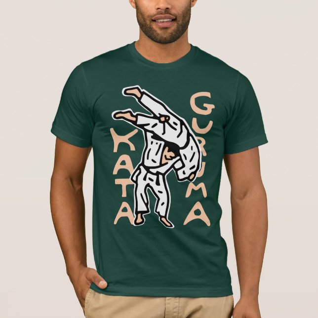 t-shirt judo kata guruma (Framsida)