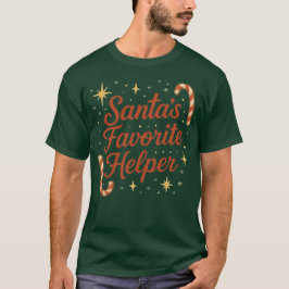 T-Shirt Jul tomtens favoritmedhjälpare