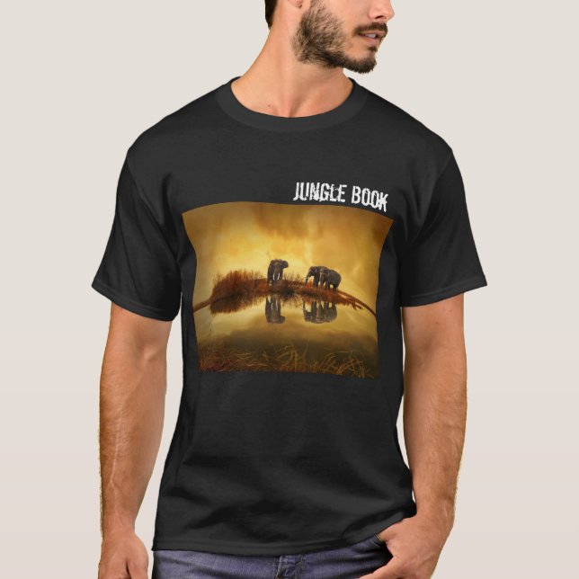 T-Shirt Jungle Bok  (Framsida)