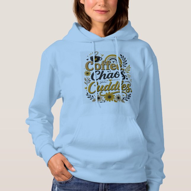 T-Shirt kaffe kaos kaffe  (Framsida)