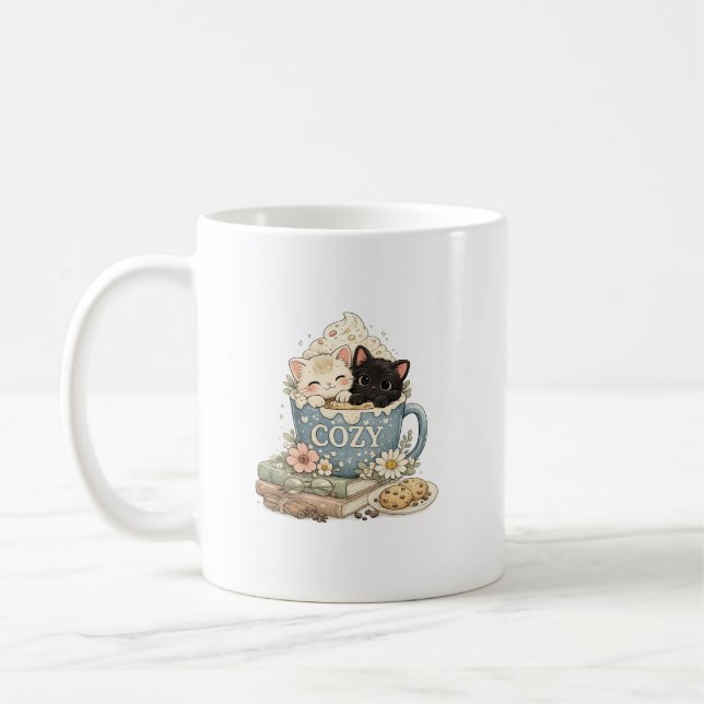 T-Shirt Kaffemugg (Vänster)