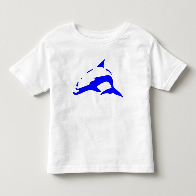 T-SHIRT KARAKTER BILD DOLPHIN (Framsida)