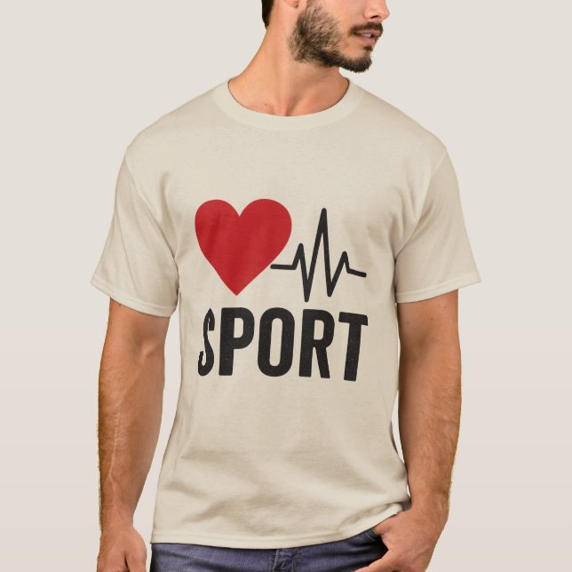 T-shirt kärlek sport (Framsida)