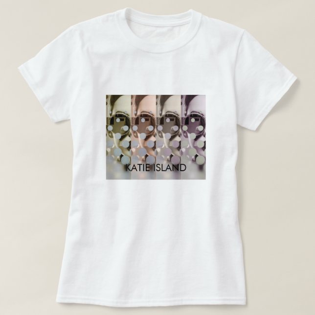 T-Shirt Katie Island (Design framsida)