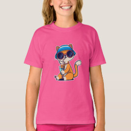 T-Shirt Katt semester