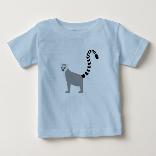 T-Shirt Katta - Shirt ring-stjärtad lemur ring tai (Framsida)