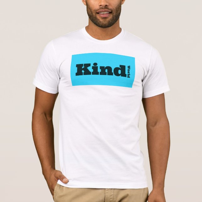 T-Shirt Kind World (Framsida)