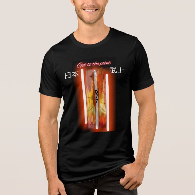 T-Shirt kommer till punkten Japanska stil (Framsida)