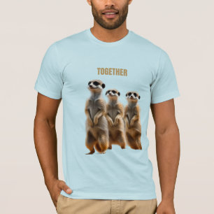 T-shirt Kraften av Gemenskap Manguster