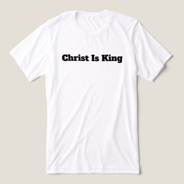 T-shirt. Kristus Konung T Shirt (Design Framsida)