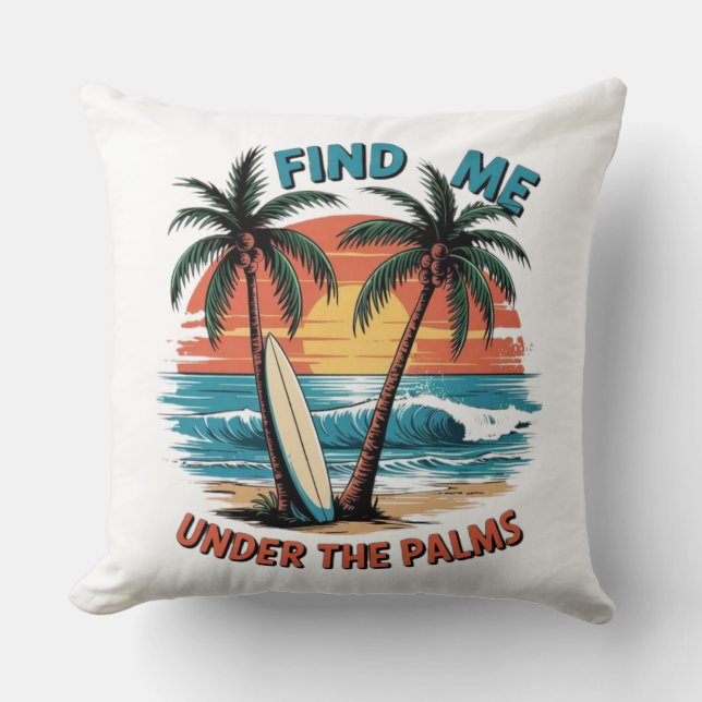 T-Shirt Kudde (Framsida)