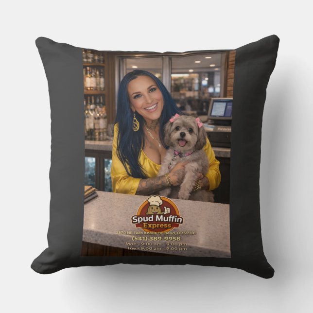 t-shirt kudde (Framsida)