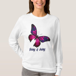 T-Shirt | Kvinnor | LÅNGÄRMAD | Butterfly