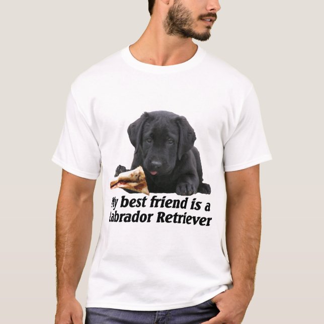 T-Shirt "Labrador retriever " (Framsida)